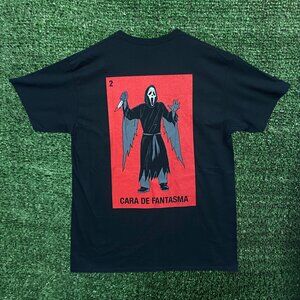 Ghost Face Graphic T-Shirt Size Large